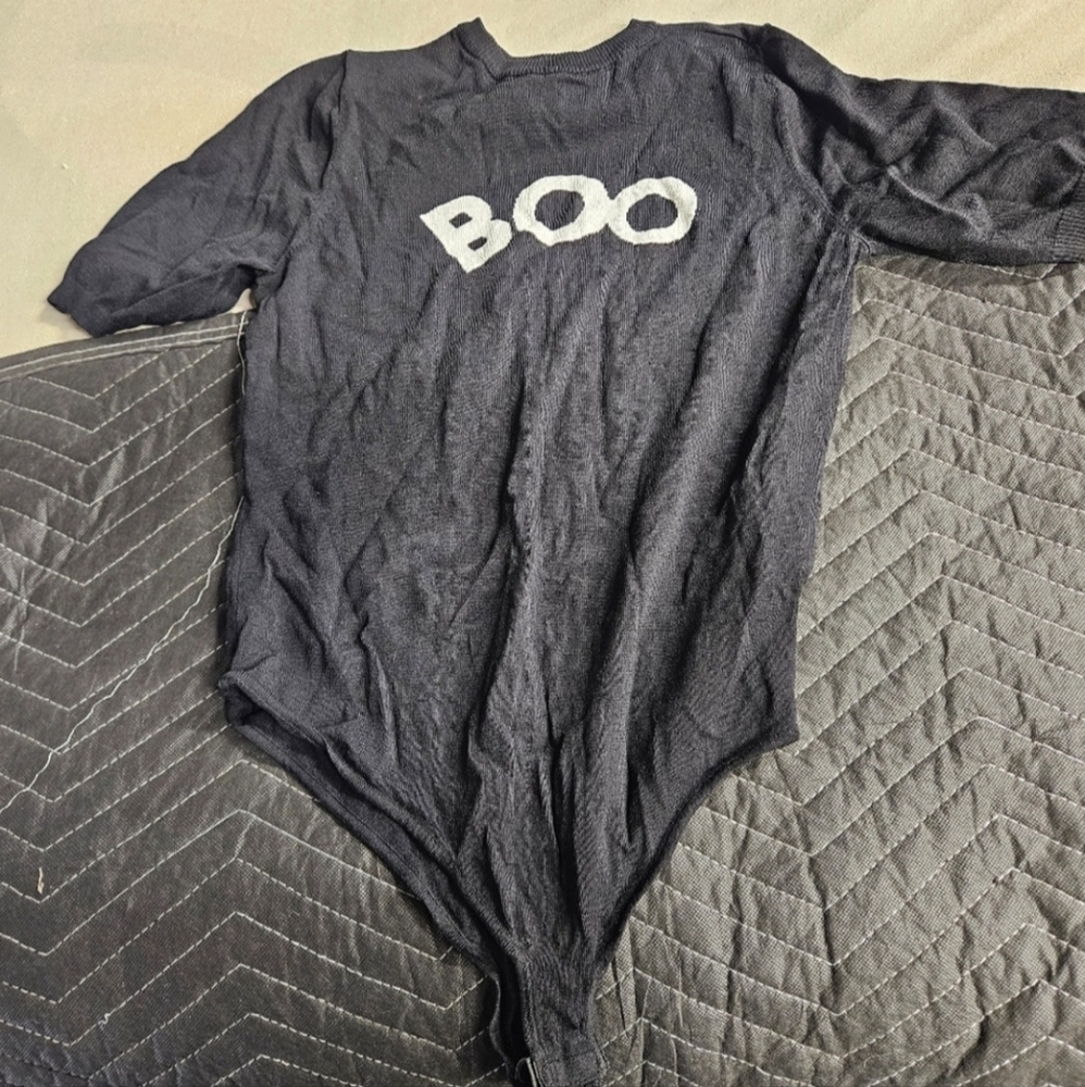 Black and White Bodysuit Boo Desig Women